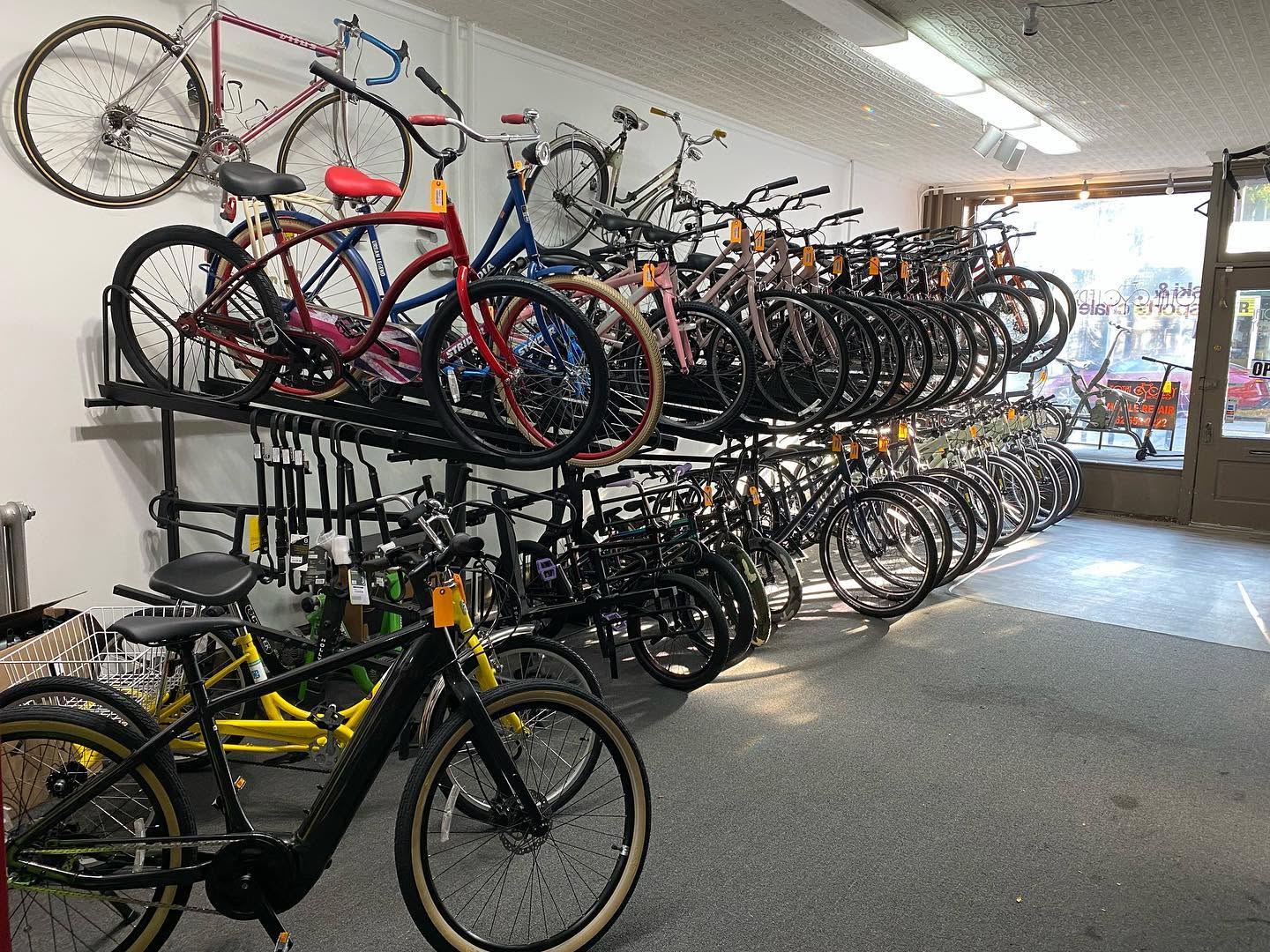 Total Cyclery Store Front Stock